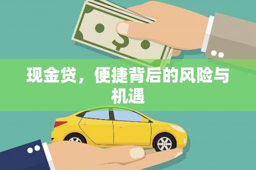 白水现金贷，便捷背后的风险与机遇