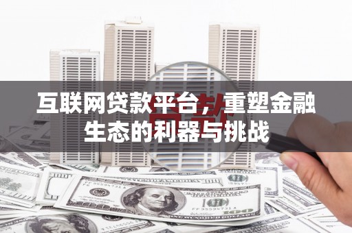 白水互联网贷款平台，重塑金融生态的利器与挑战