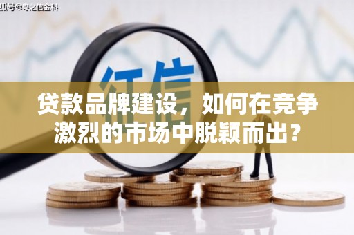 白水贷款品牌建设，如何在竞争激烈的市场中脱颖而出？
