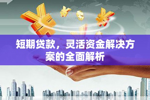 白水短期贷款，灵活资金解决方案的全面解析