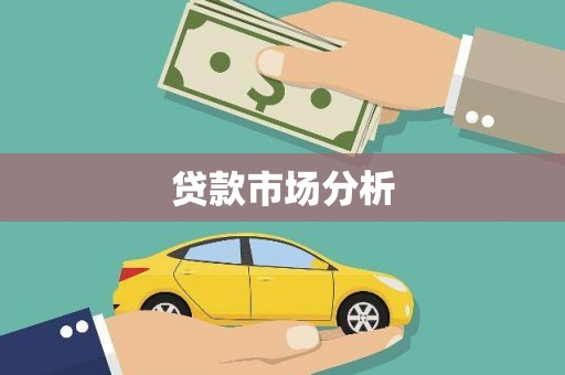 白水贷款市场分析