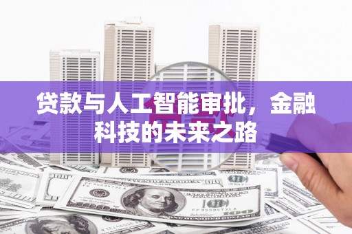 白水贷款与人工智能审批，金融科技的未来之路