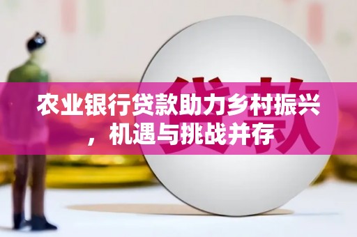 白水农业银行贷款助力乡村振兴，机遇与挑战并存