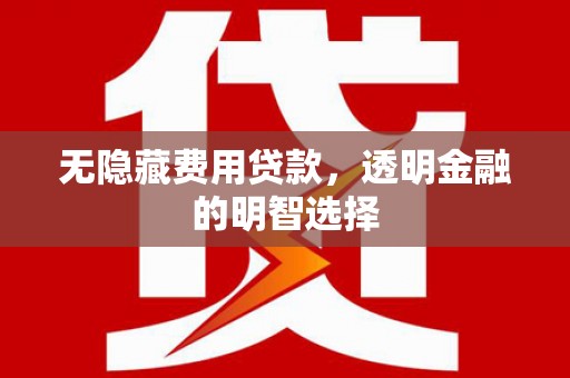 白水无隐藏费用贷款，透明金融的明智选择