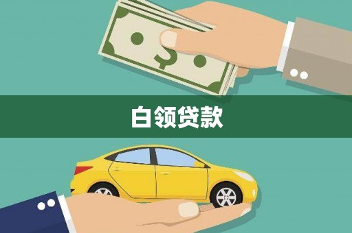 白水白领贷款