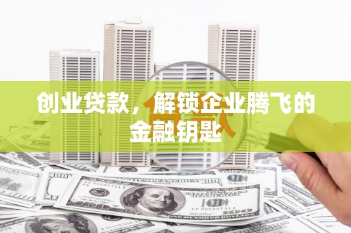白水创业贷款，解锁企业腾飞的金融钥匙