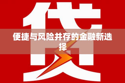 白水便捷与风险并存的金融新选择