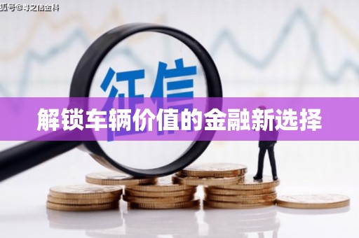 白水解锁车辆价值的金融新选择