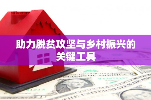 白水助力脱贫攻坚与乡村振兴的关键工具
